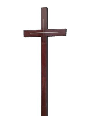 Крест католический с молдингом